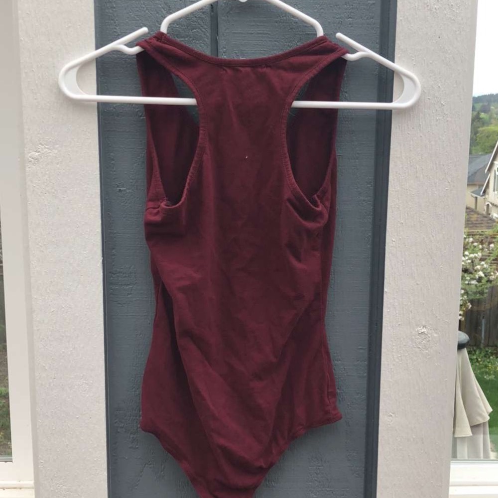Red bodysuit